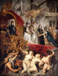 De aankomst van Maria de